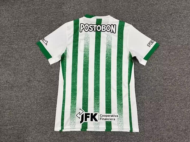 Thailand Quality(AAA) 2025 Atletico Nacional Home Soccer Jersey