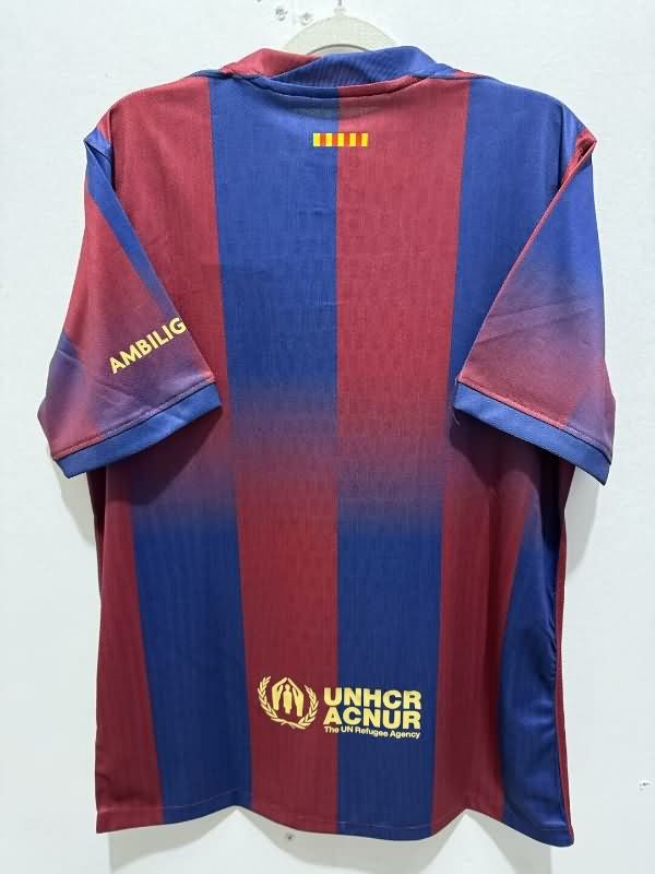 Thailand Quality(AAA) 25/26 Barcelona Home Soccer Jersey Leaked