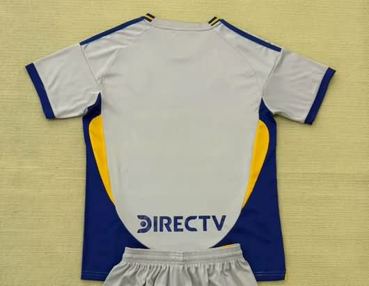 Thailand Quality(AAA) 2025 Boca Juniors Grey Soccer Jersey