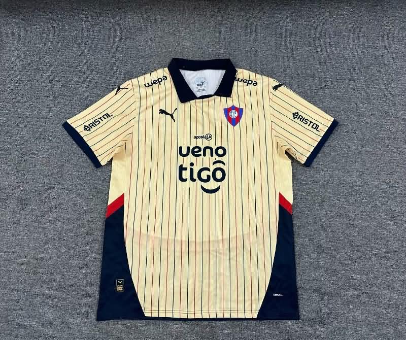 Thailand Quality(AAA) 2025 Cerro Porteno Away Soccer Jersey