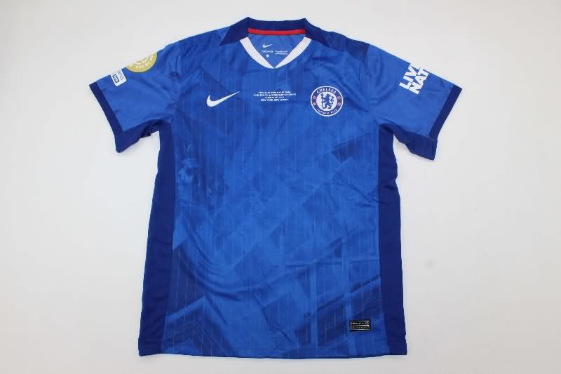 Thailand Quality(AAA) 2025 Chelsea Club World Cup Final Home Soccer Jersey Thailand Quality(AAA) 2025 Chelsea Club World Cup Final Home Soccer Jersey