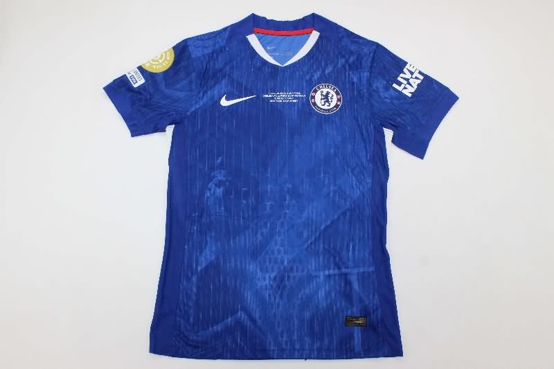 Thailand Quality(AAA) 2025 Chelsea Club World Cup Final Home Soccer Jersey (Player) Thailand Quality(AAA) 2025 Chelsea Club World Cup Final Home Soccer Jersey (Player)