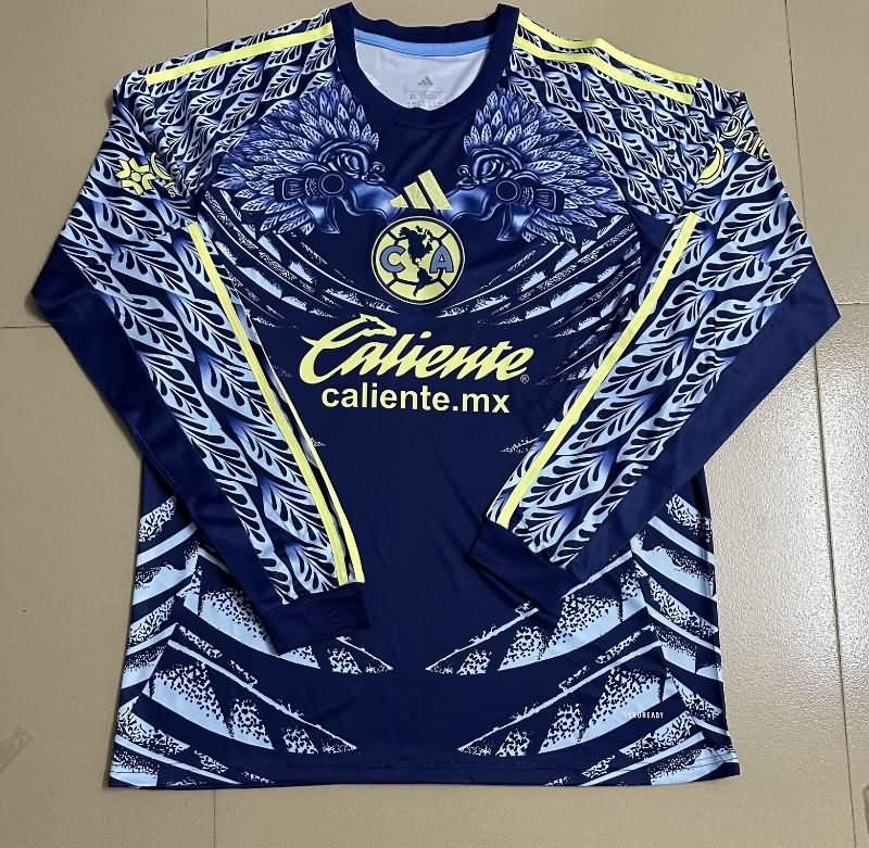 Thailand Quality(AAA) 25/26 Club America Away Long Sleeve Soccer Jersey Thailand Quality(AAA) 25/26 Club America Away Long Sleeve Soccer Jersey