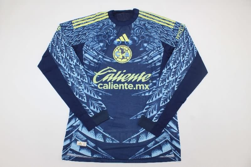 Thailand Quality(AAA) 25/26 Club America Away Long Sleeve Soccer Jersey (Player) Thailand Quality(AAA) 25/26 Club America Away Long Sleeve Soccer Jersey (Player)