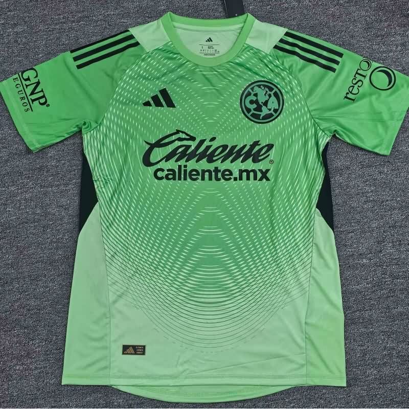 Thailand Quality(AAA) 25/26 Club America Goalkeeper Green Jersey (Player) Thailand Quality(AAA) 25/26 Club America Goalkeeper Green Jersey (Player)