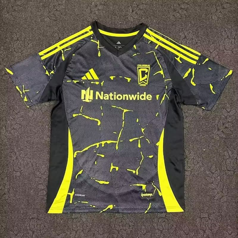 Thailand Quality(AAA) 2025 Columbus Crew Away Soccer Jersey