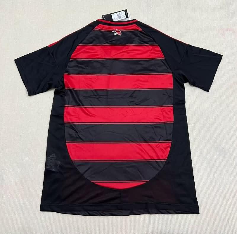 Thailand Quality(AAA) 2025 Flamengo Home Soccer Jersey