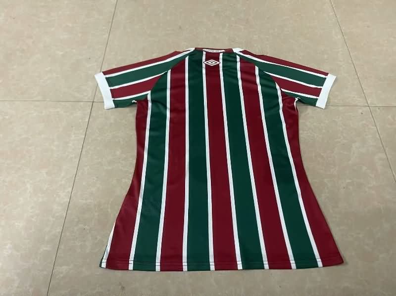 Thailand Quality(AAA) 2025 Fluminense Home Women Soccer Jersey