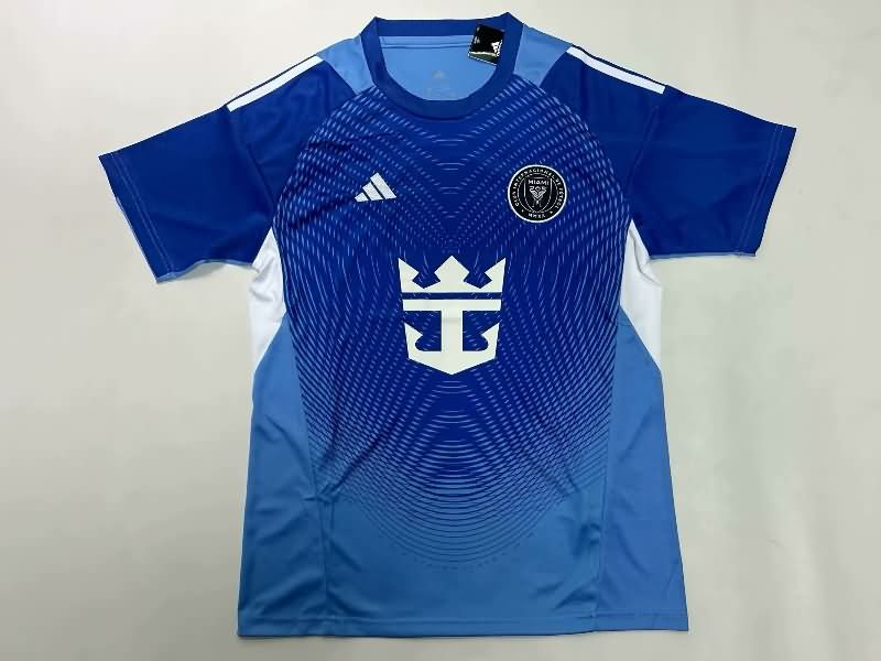 Thailand Quality(AAA) 2025 Inter Miami Goalkeeper Blue Soccer Jersey Thailand Quality(AAA) 2025 Inter Miami Goalkeeper Blue Soccer Jersey