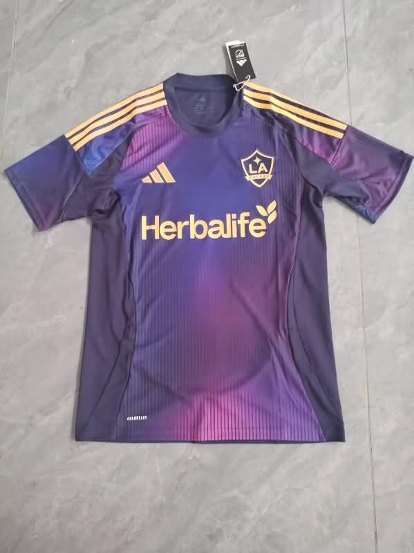 Thailand Quality(AAA) 2025 Los Angeles Galaxy Away Soccer Jersey