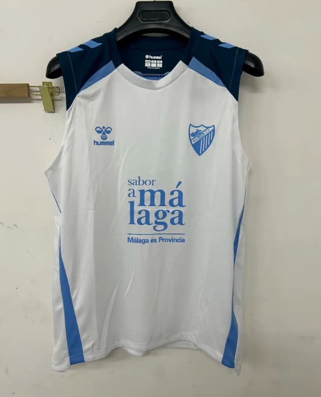 Thailand Quality(AAA) 25/26 Malaga Training Vest Soccer Jersey Thailand Quality(AAA) 25/26 Malaga Training Vest Soccer Jersey