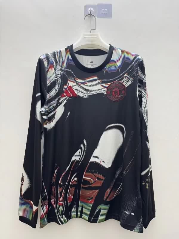 Thailand Quality(AAA) 25/26 Manchester United Special Long Sleeve Soccer Jersey Thailand Quality(AAA) 25/26 Manchester United Special Long Sleeve Soccer Jersey