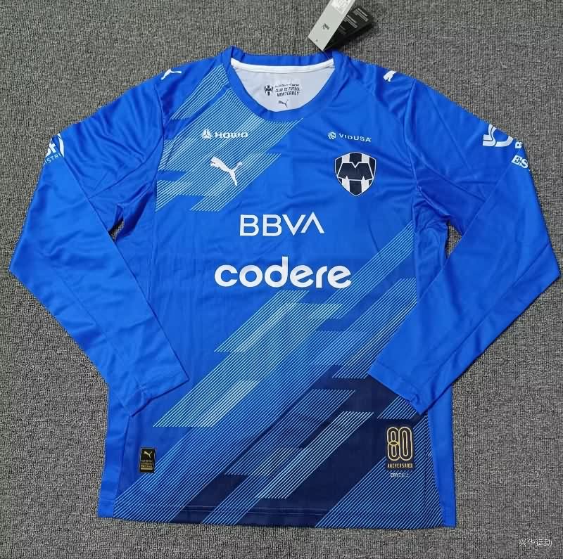Thailand Quality(AAA) 25/26 Monterrey Special Long Sleeve Soccer Jersey Thailand Quality(AAA) 25/26 Monterrey Special Long Sleeve Soccer Jersey