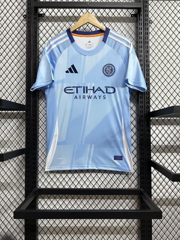 Thailand Quality(AAA) 2025 New York City Home Soccer Jersey