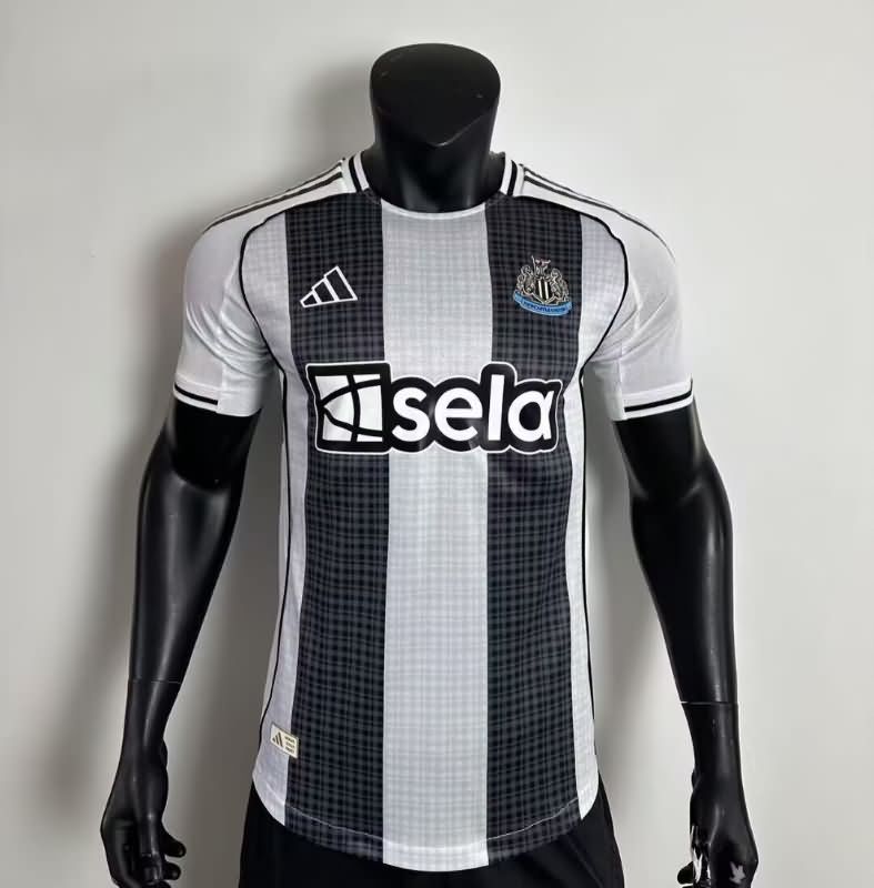 Thailand Quality(AAA) 25/26 Newcastle United Home Soccer Jersey (Player) Leaked