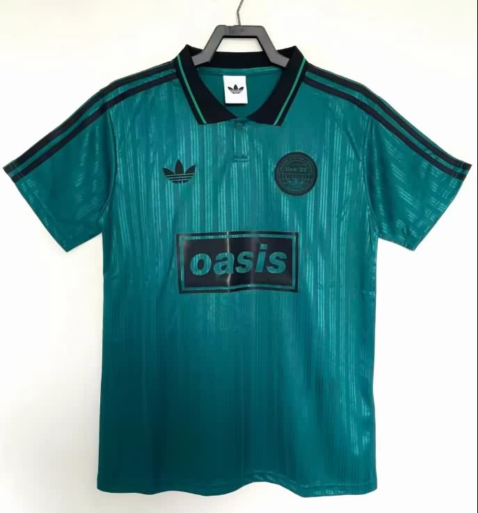 Thailand Quality(AAA) 2025 Oasis Green Soccer Jersey 02 Thailand Quality(AAA) 2025 Oasis Green Soccer Jersey 02