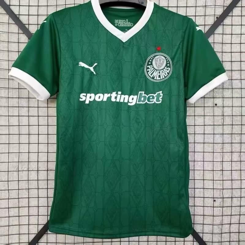 Thailand Quality(AAA) 2025 Palmeiras Home Soccer Jersey