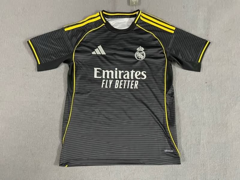 Thailand Quality(AAA) 25/26 Real Madrid Away Soccer Jersey Leaked