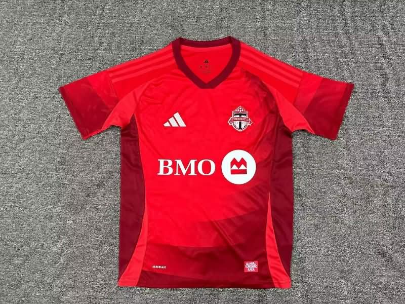 Thailand Quality(AAA) 2025 Toronto FC Home Soccer Jersey