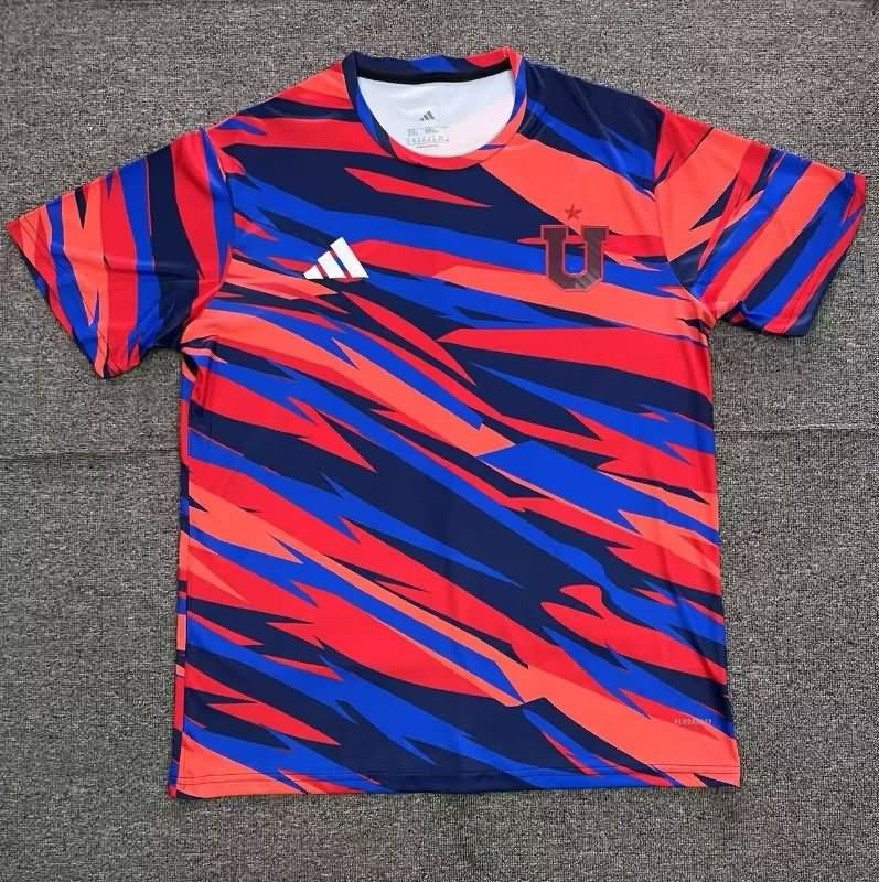 Thailand Quality(AAA) 2025 Universidad Chile Training Soccer Jersey 02 Thailand Quality(AAA) 2025 Universidad Chile Training Soccer Jersey 02