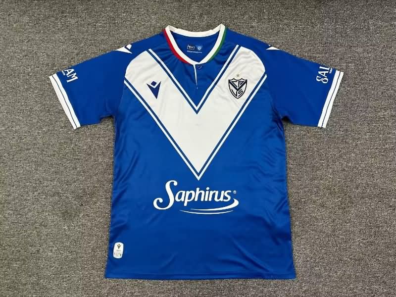 Thailand Quality(AAA) 2025 Velez Sarsfield Home Soccer Jersey