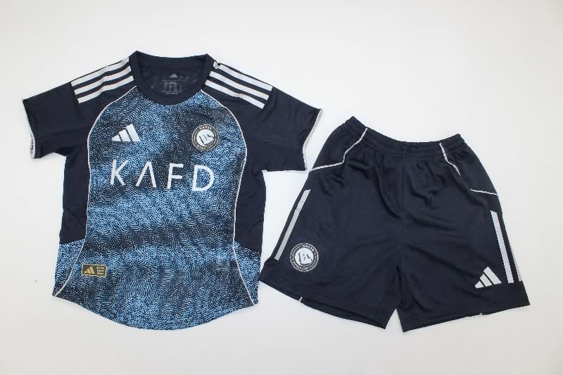 25/26 Al Nassr FC Away Kids Soccer Jersey And Shorts (Player) 25/26 Al Nassr FC Away Kids Soccer Jersey And Shorts (Player)