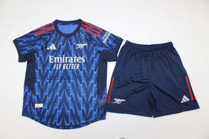 25/26 Arsenal Away Kids Soccer Jersey And Shorts (Player) 25/26 Arsenal Away Kids Soccer Jersey And Shorts (Player)