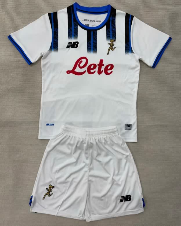 25/26 Atalanta BC Away Kids Soccer Jersey And Shorts 25/26 Atalanta BC Away Kids Soccer Jersey And Shorts