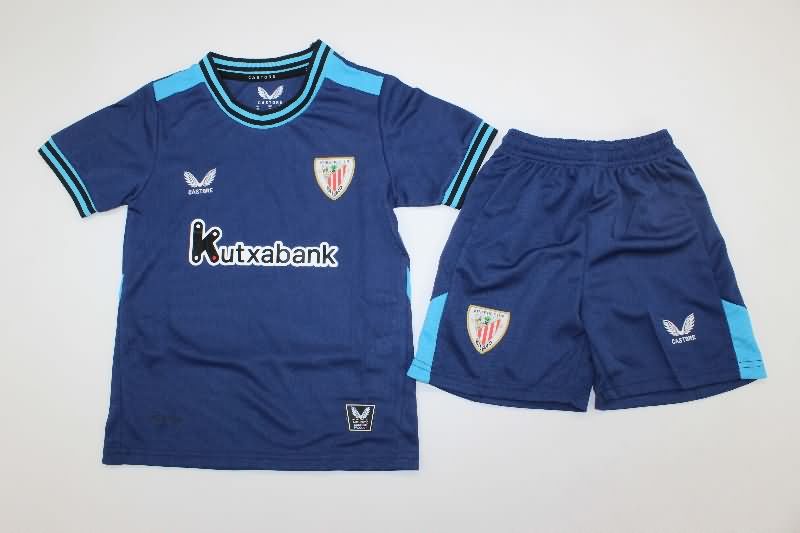 25/26 Athletic Bilbao Away Kids Soccer Jersey And Shorts 25/26 Athletic Bilbao Away Kids Soccer Jersey And Shorts