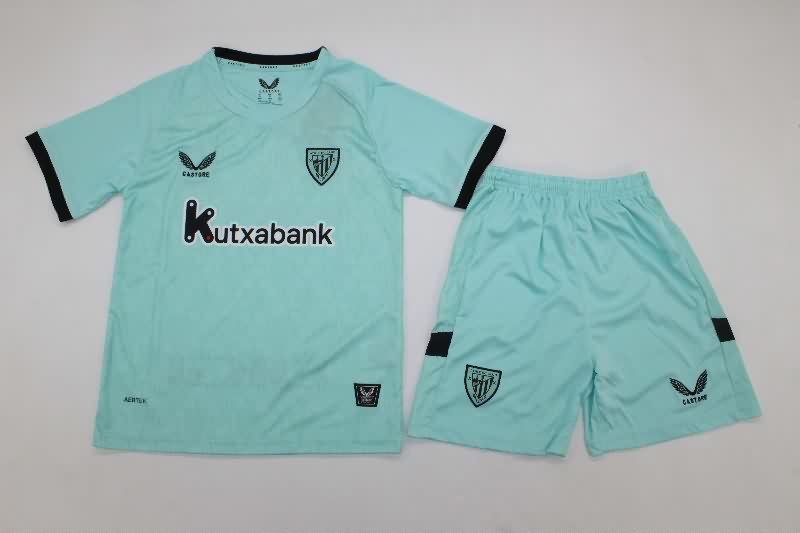 25/26 Athletic Bilbao Third Kids Soccer Jersey And Shorts 25/26 Athletic Bilbao Third Kids Soccer Jersey And Shorts