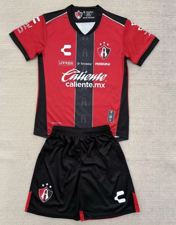 25/26 Atlas Home Kids Soccer Jersey And Shorts 25/26 Atlas Home Kids Soccer Jersey And Shorts