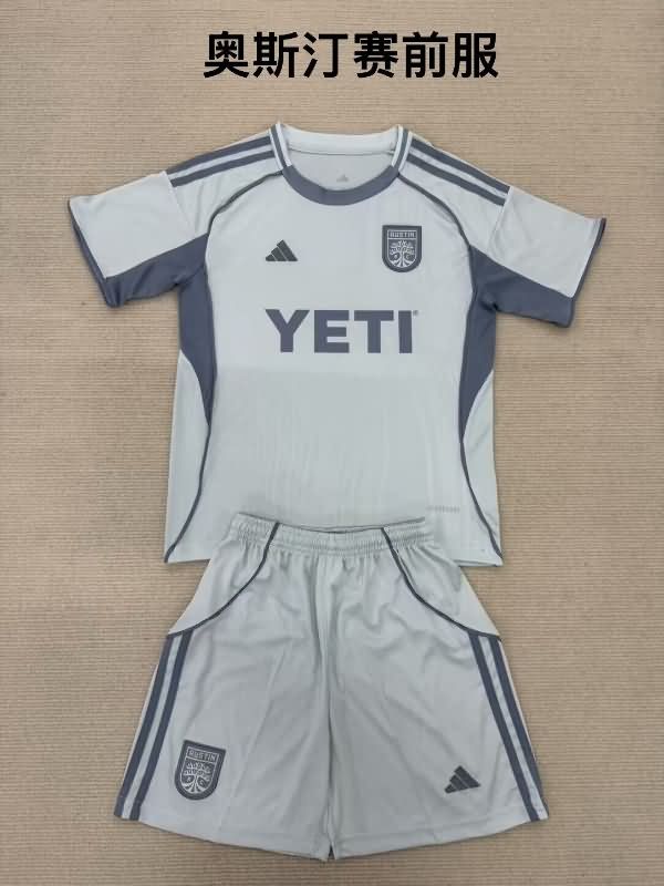 2025 Austin Training Kids Soccer Jersey And Shorts 2025 Austin Training Kids Soccer Jersey And Shorts
