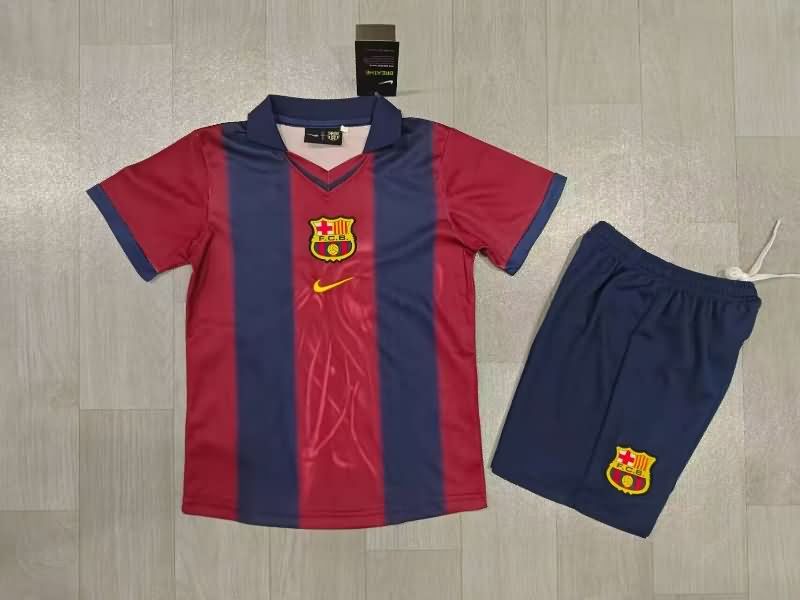 25/26 Barcelona Special Kids Soccer Jersey And Shorts 03  25/26 Barcelona Special Kids Soccer Jersey And Shorts 03