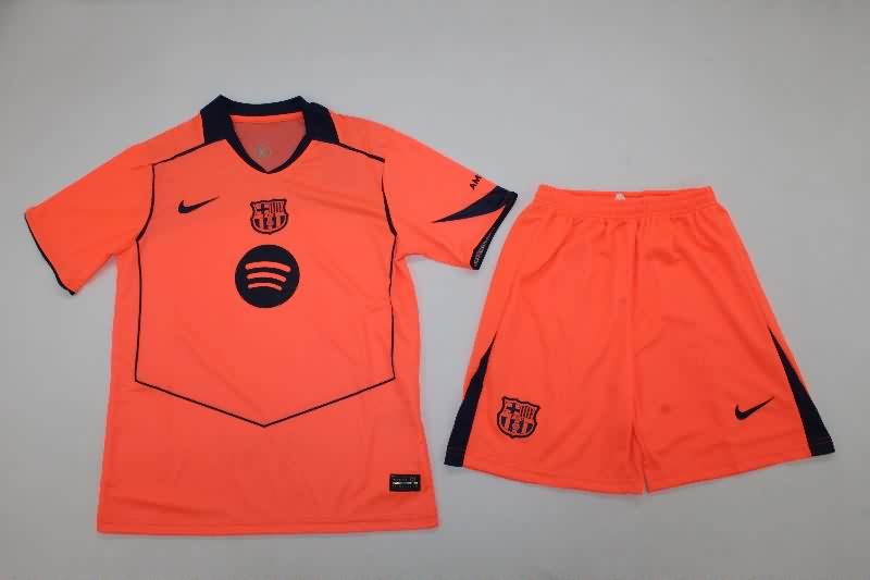 25/26 Barcelona Third Kids Soccer Jersey And Shorts  25/26 Barcelona Third Kids Soccer Jersey And Shorts