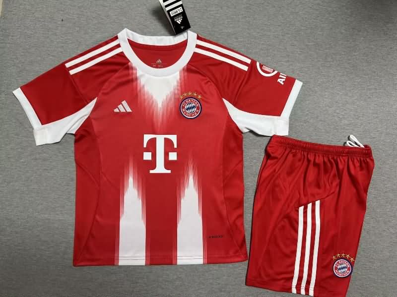 25/26 Bayern Munich Home Kids Soccer Jersey And Shorts Leaked 25/26 Bayern Munich Home Kids Soccer Jersey And Shorts Leaked