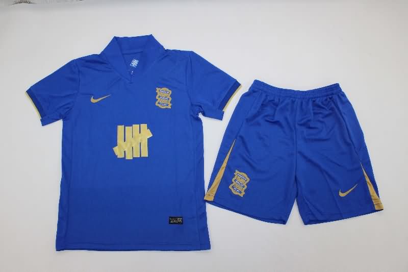25/26 Birmingham City Home Kids Soccer Jersey And Shorts 25/26 Birmingham City Home Kids Soccer Jersey And Shorts