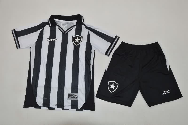 2025 Botafogo Home Kids Soccer Jersey And Shorts 2025 Botafogo Home Kids Soccer Jersey And Shorts
