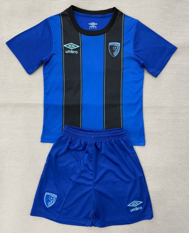 25/26 Bournemouth Away Kids Soccer Jersey And Shorts 25/26 Bournemouth Away Kids Soccer Jersey And Shorts