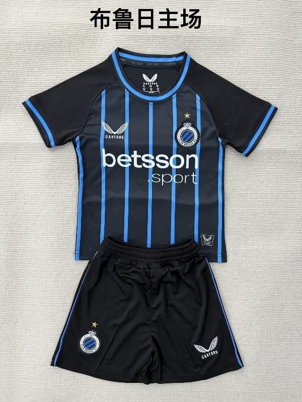 25/26 Brugge Home Kids Soccer Jersey And Shorts 25/26 Brugge Home Kids Soccer Jersey And Shorts