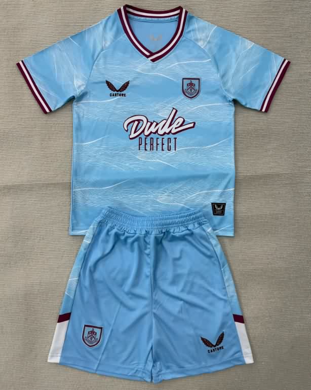 25/26 Burnley Away Kids Soccer Jersey And Shorts 25/26 Burnley Away Kids Soccer Jersey And Shorts