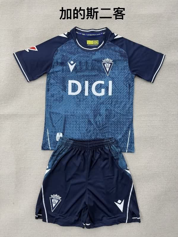 25/26 Cadiz Third Kids Soccer Jersey And Shorts 25/26 Cadiz Third Kids Soccer Jersey And Shorts