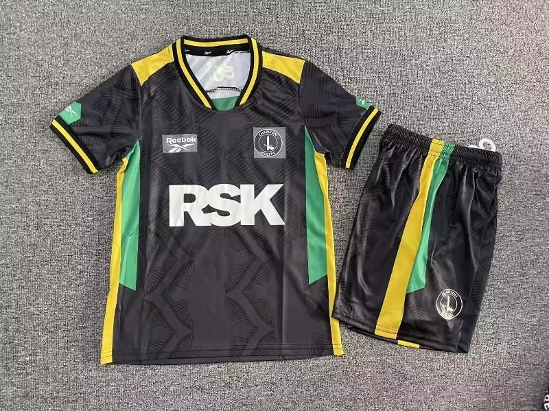 25/26 Charlton Athletic Third Kids Soccer Jersey And Shorts 25/26 Charlton Athletic Third Kids Soccer Jersey And Shorts