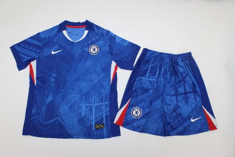 25/26 Chelsea Home Kids Soccer Jersey And Shorts (Player) 25/26 Chelsea Home Kids Soccer Jersey And Shorts (Player)