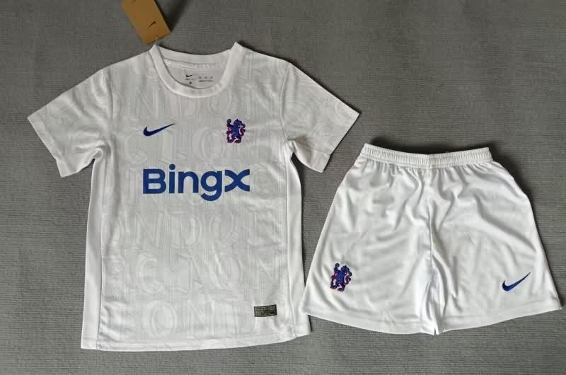 25/26 Chelsea Training Kids Soccer Jersey And Shorts 25/26 Chelsea Training Kids Soccer Jersey And Shorts