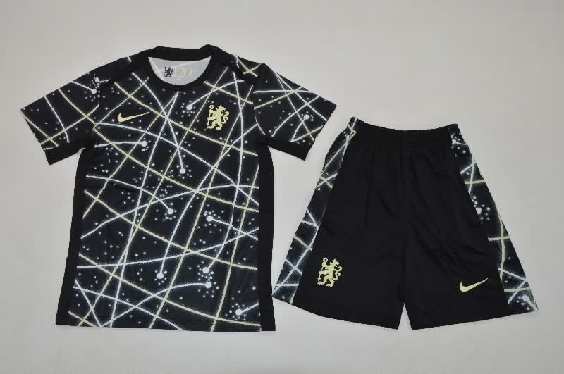 25/26 Chelsea Training Kids Soccer Jersey And Shorts 02 25/26 Chelsea Training Kids Soccer Jersey And Shorts 02