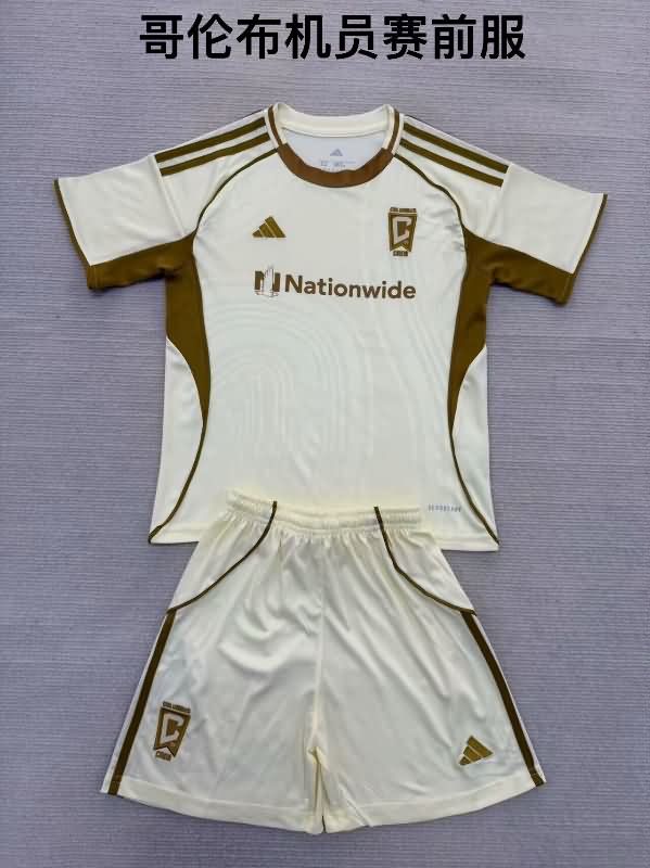 2025 Columbus Crew Training Kids Soccer Jersey And Shorts 2025 Columbus Crew Training Kids Soccer Jersey And Shorts