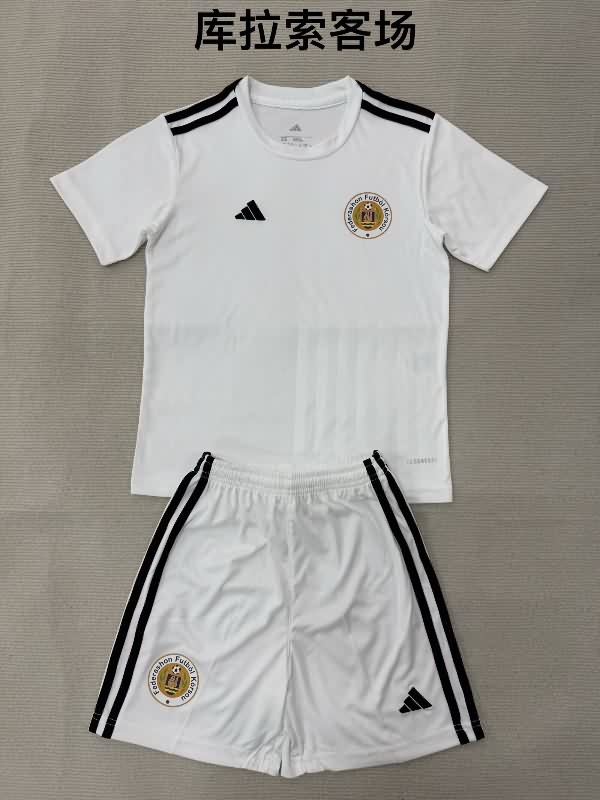2026 Curacao Away Kids Soccer Jersey And Shorts 2026 Curacao Away Kids Soccer Jersey And Shorts