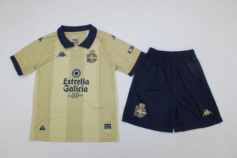 25th Deportivo La Coruna Anniversary Kids Soccer Jersey And Shorts 25th Deportivo La Coruna Anniversary Kids Soccer Jersey And Shorts