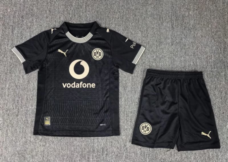 25/26 Dortmund Special Kids Soccer Jersey And Shorts 25/26 Dortmund Special Kids Soccer Jersey And Shorts
