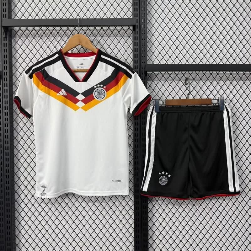 2025 Germany Home Kids Soccer Jersey And Shorts 2025 Germany Home Kids Soccer Jersey And Shorts
